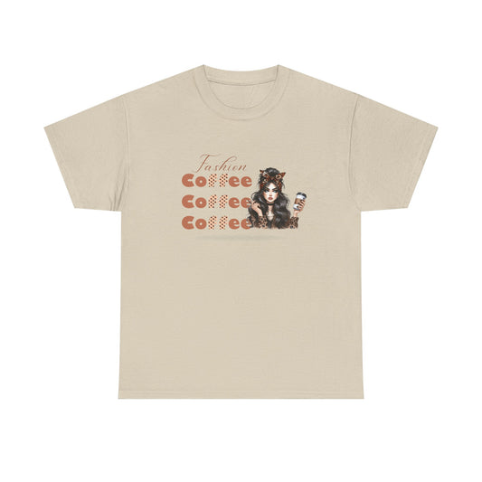 Fashion Girl Coffee T-Shirtâ