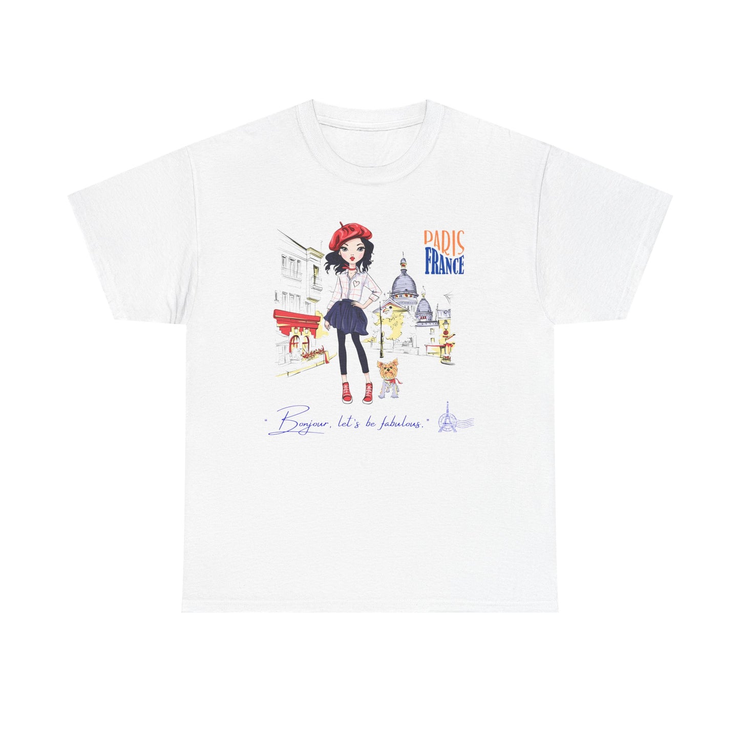 Paris Fashion Girl  T-Shirt”