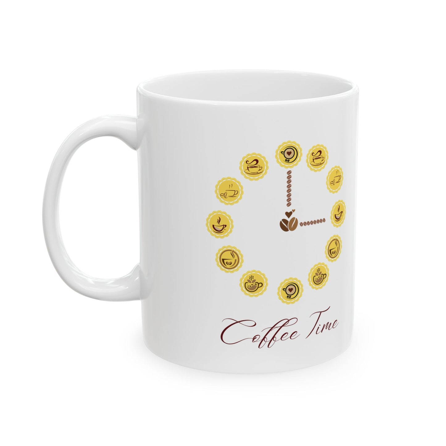 Coffee O’Clock Mug Ceramic Mug
