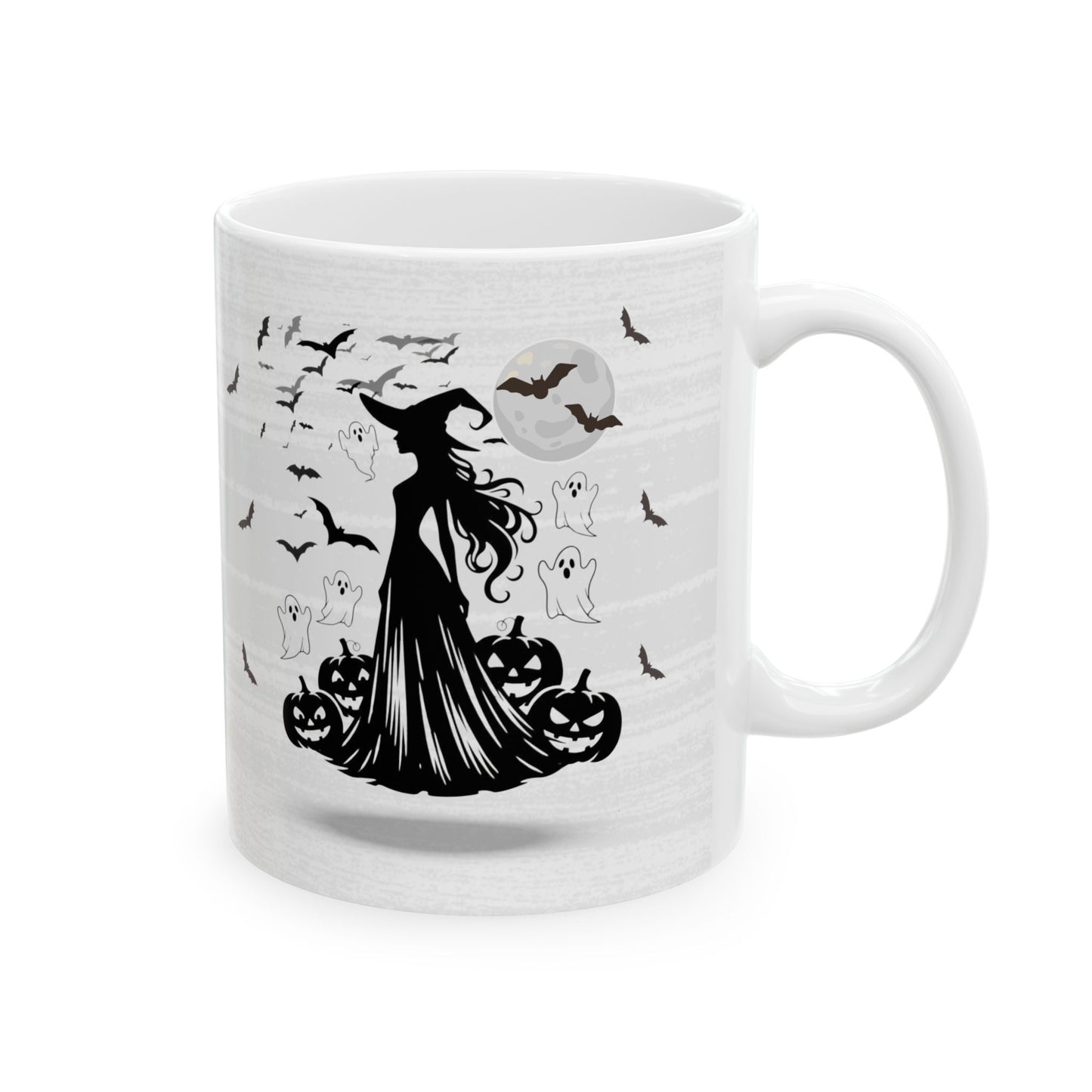 Naughty Little Witch Ceramic Mug, (11oz, 15oz)