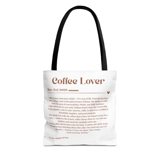 Coffe Lover Tote Bag