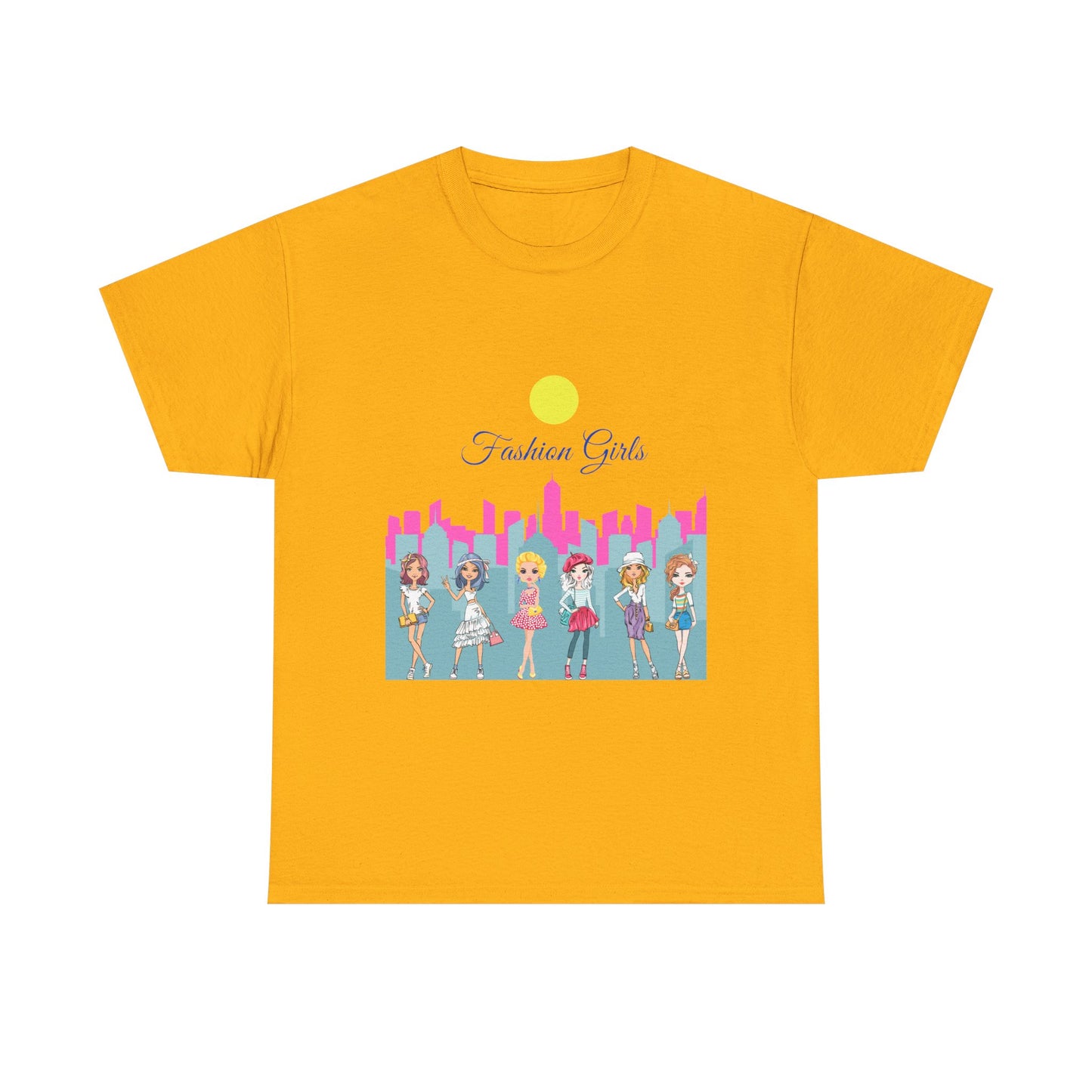 “City of fashion girls”  T-Shirt”