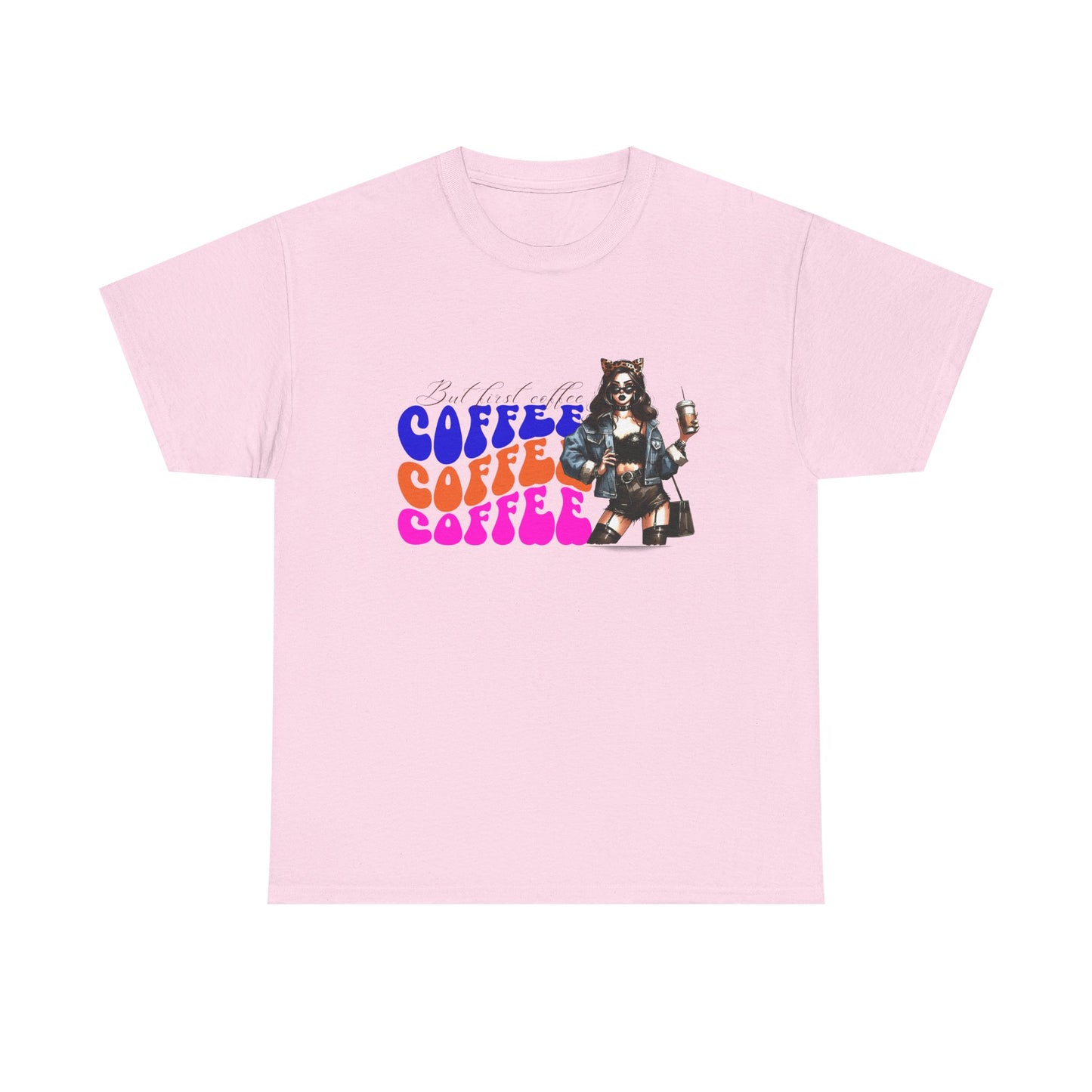 Drink Coffee, Be Happy T-Shirt”