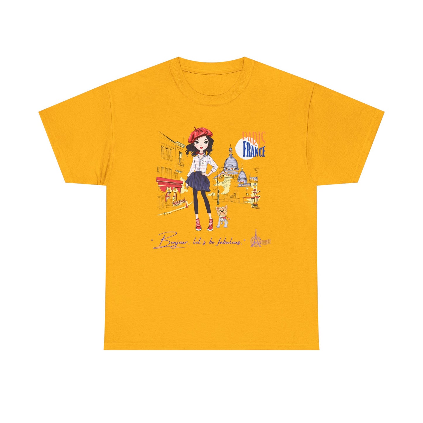 Paris Fashion Girl  T-Shirt”