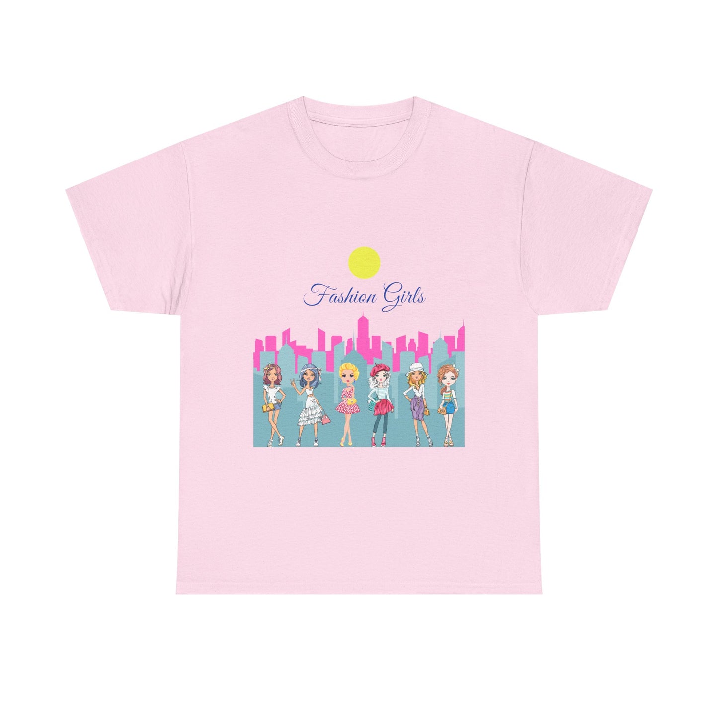 “City of fashion girls”  T-Shirt”