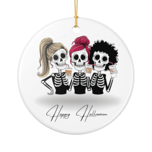Spooky Charm Halloween Ornaments