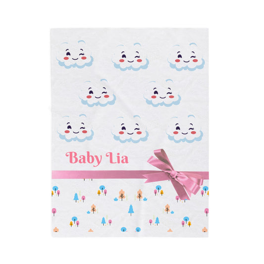 Baby Blanket{30x40}Personalized blankets, custom blankets, blankets with name.