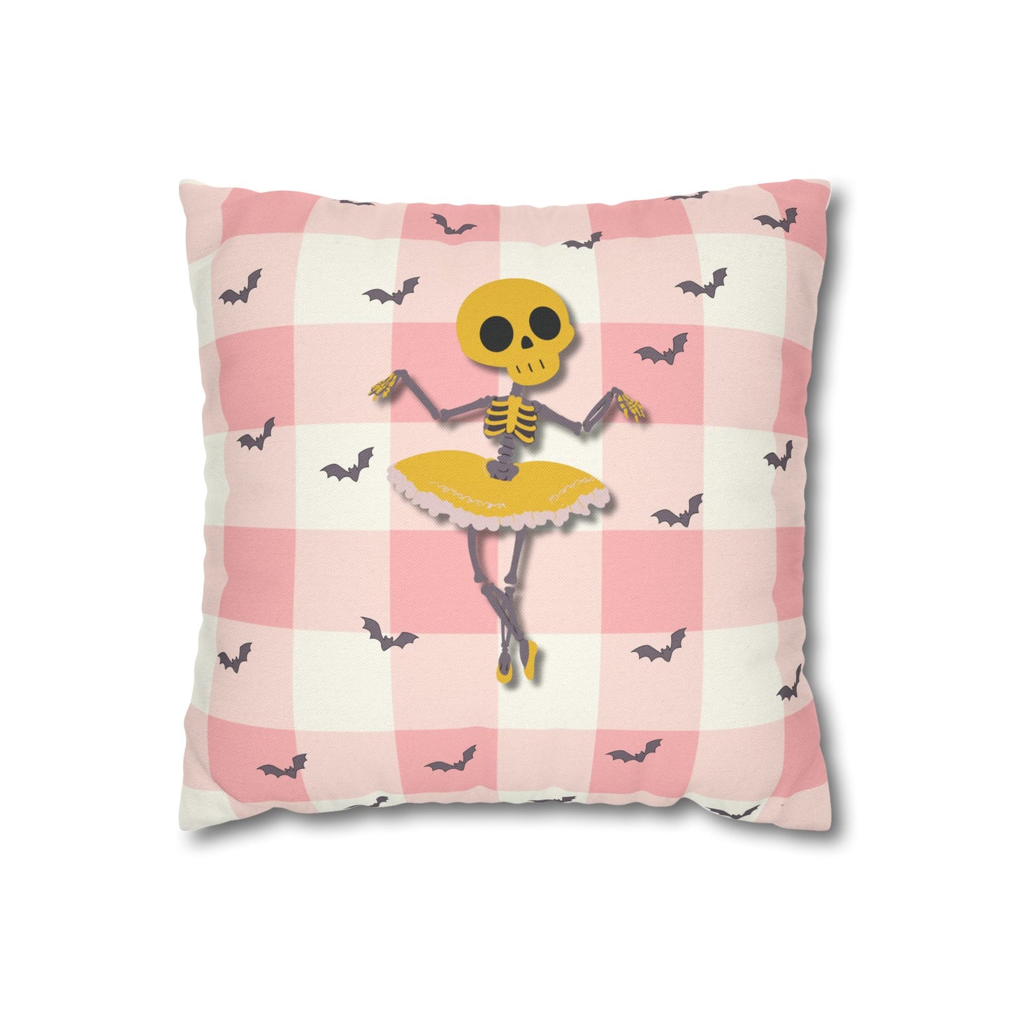 Skeleton Dance Decor Pillowcase