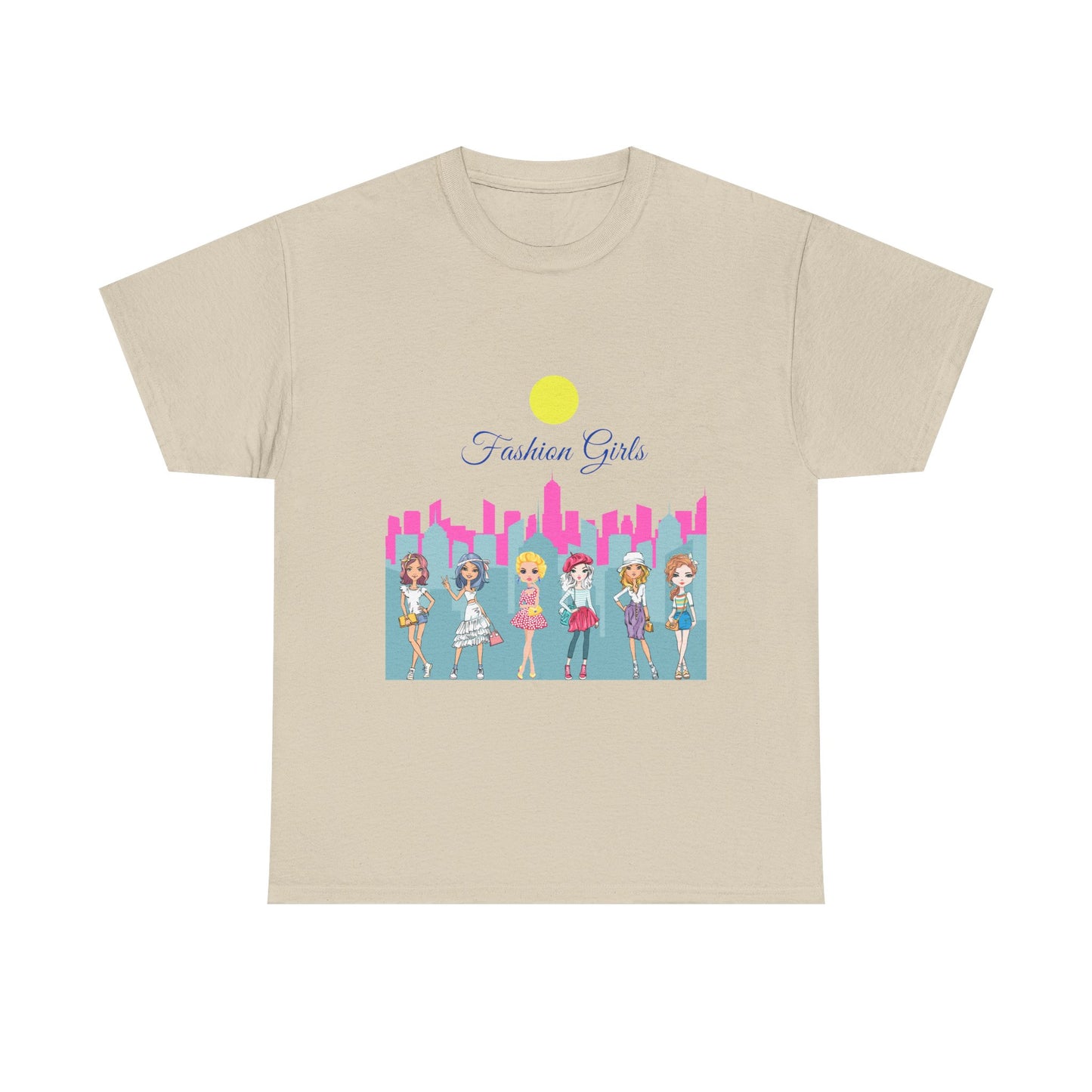 “City of fashion girls”  T-Shirt”