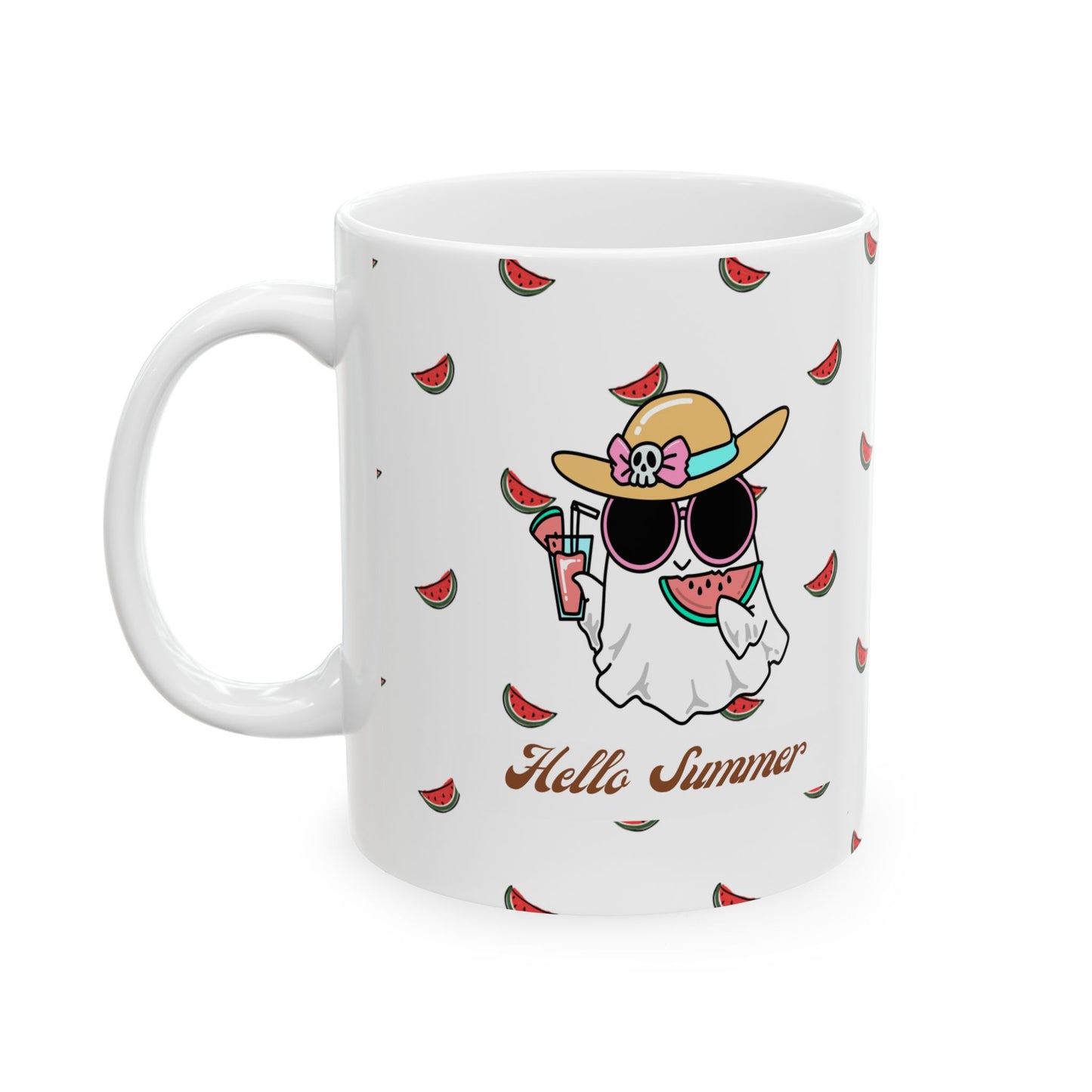 Cozy Hello Summer Ceramic Mug