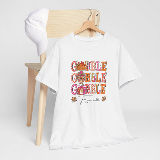 Thanksgiving t-shirt, Seasonal shirt, Gobble Gobble shirt, Friendsgiving shirt.