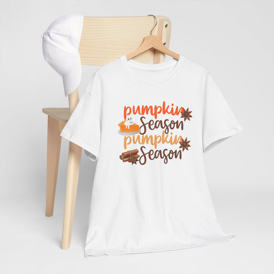 Pumpkin Fall T-Shirt, Cozy Autumn Graphic Tee, Fall Holiday Graphic Tee