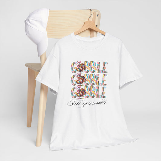 Thanksgiving t-shirt, Seasonal shirt, Gobble Gobble shirt, Friendsgiving shirt.