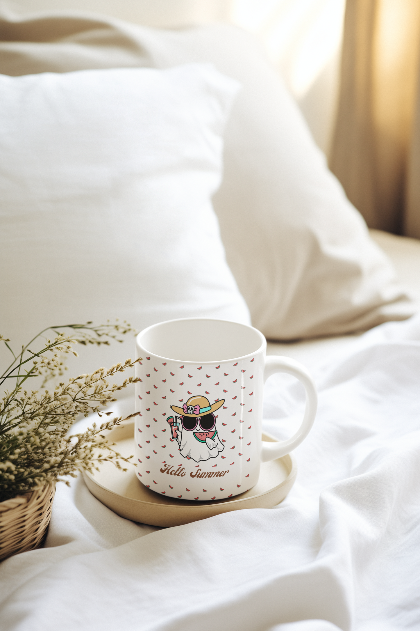 Cozy Hello Summer Ceramic Mug