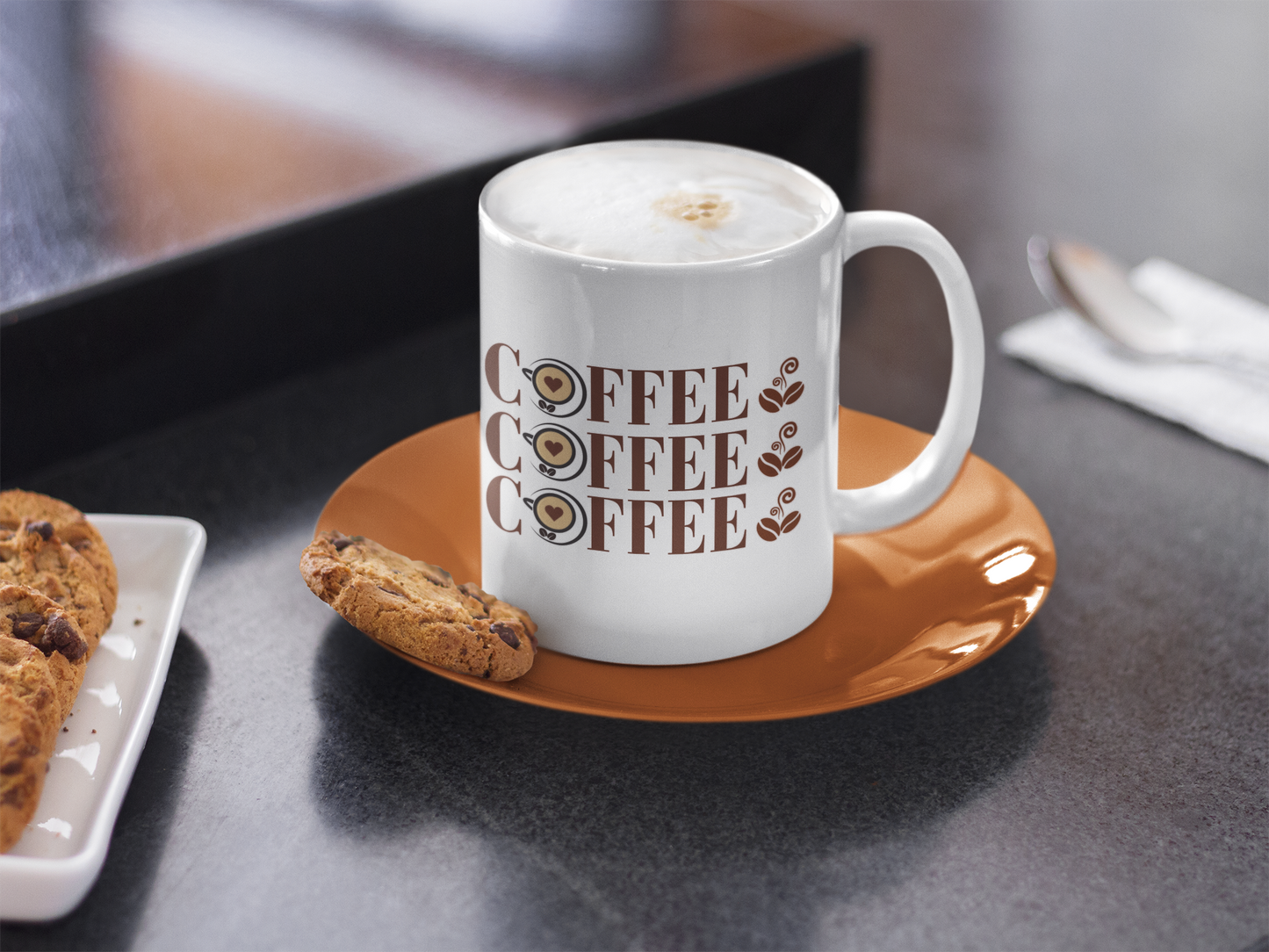 Hot Coffee  Ceramic Mug
