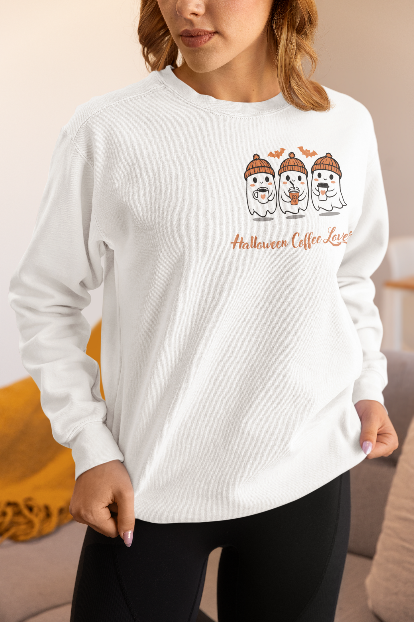 Spooky Vibes Halloween Sweatshirt