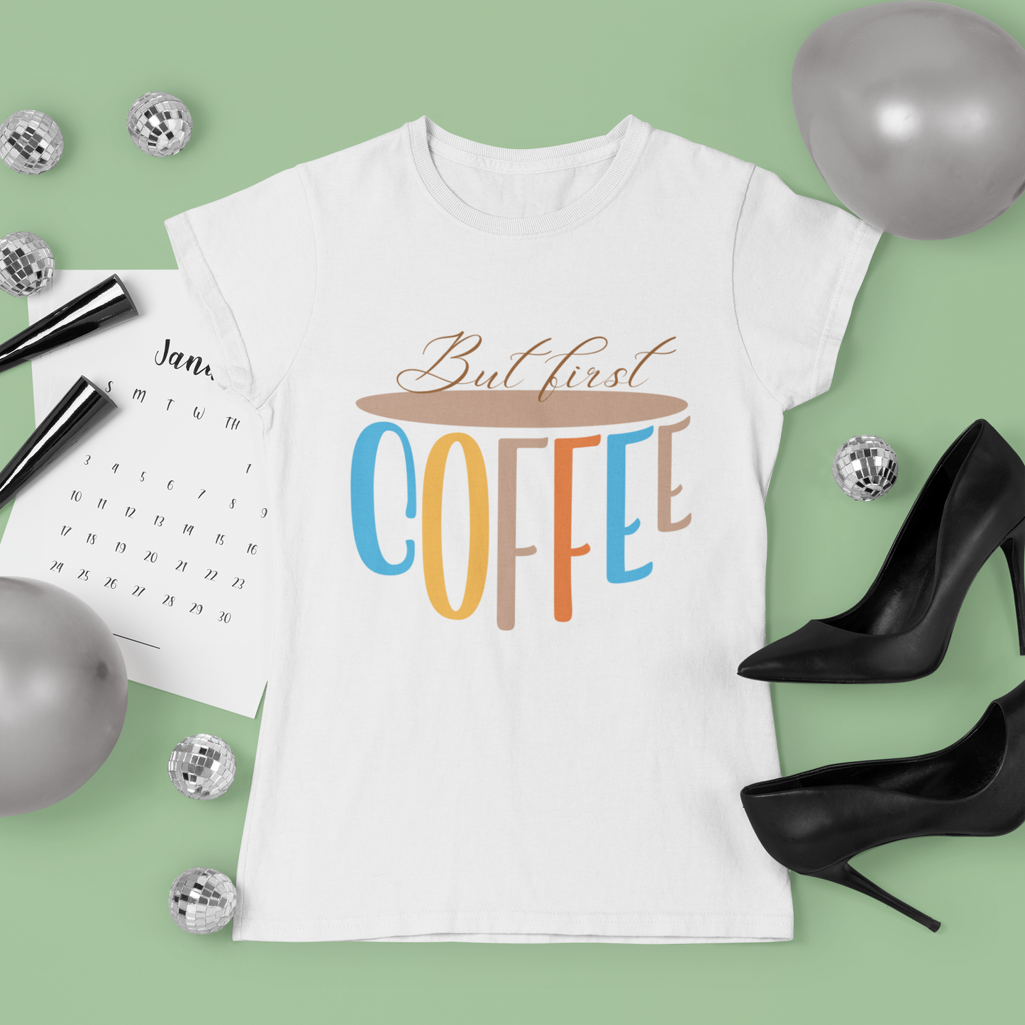 But First, Coffee T-Shirt”