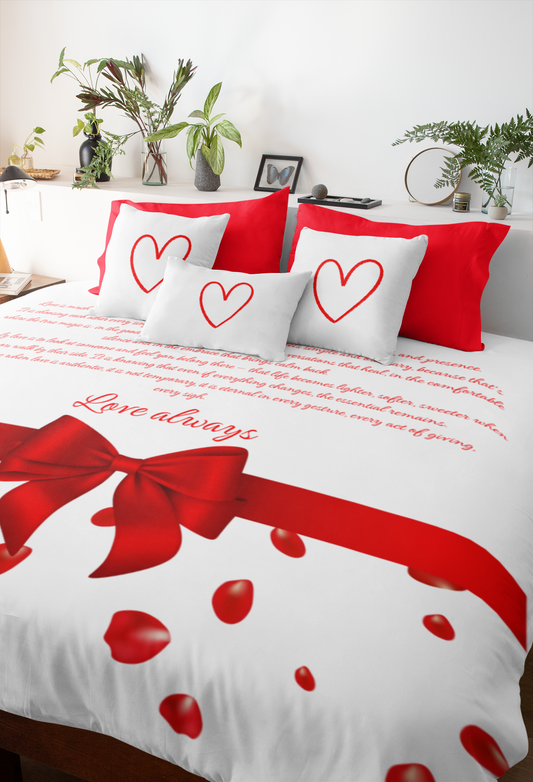 Love Velveteen Plush Blanket