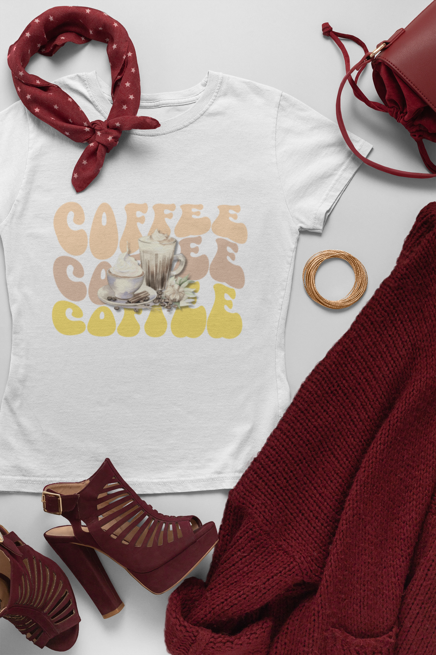 Coffee Mood Weather T-Shirt”