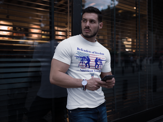 Defenders of freedom Veteran T-Shirt