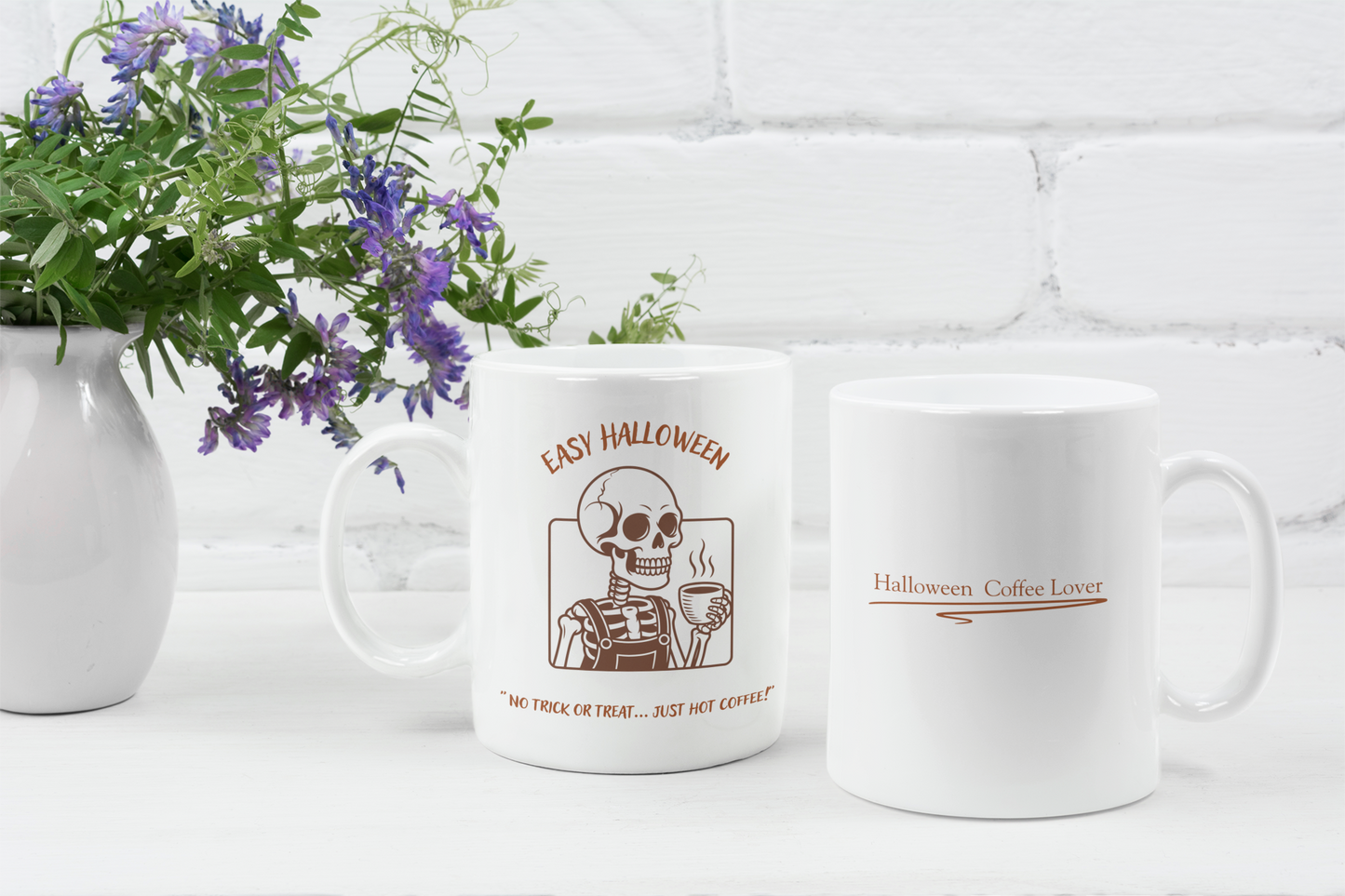 Skeleton Sips  Ceramic Mug