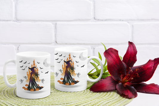 “Mysterious and Charming Ceramic Mug, (11oz, 15oz)