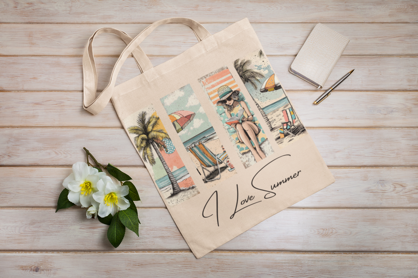 Tote Bag I Love Summer