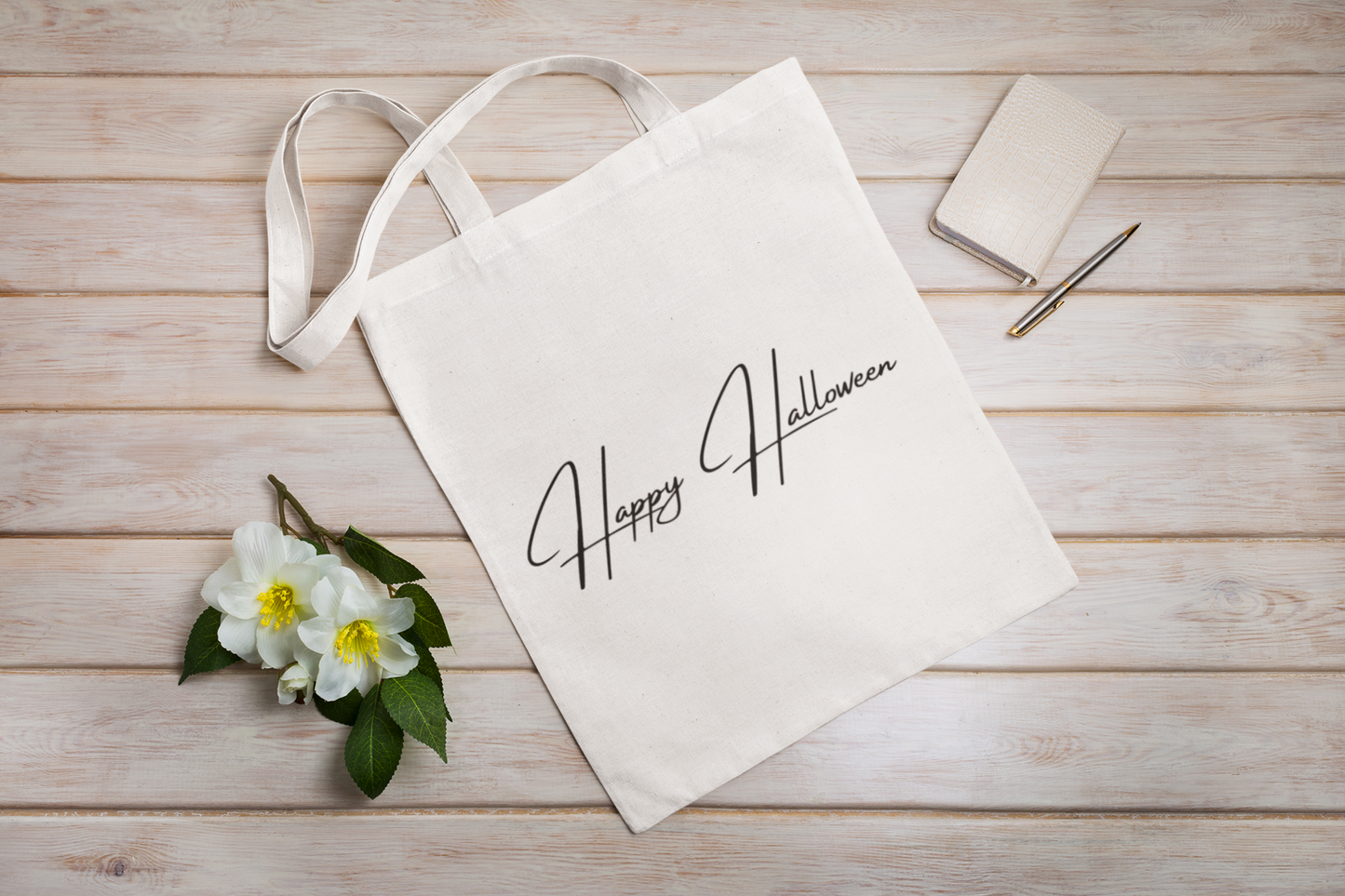 Black Cat Charm  Tote Bag