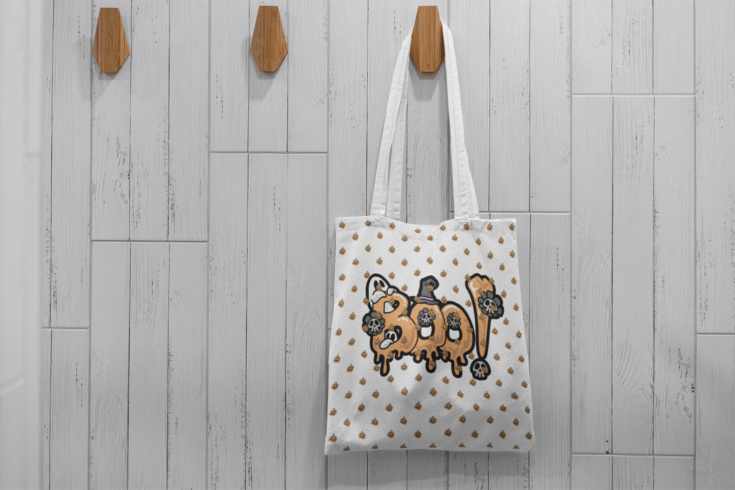 Pumpkin Halloween Tote Bag