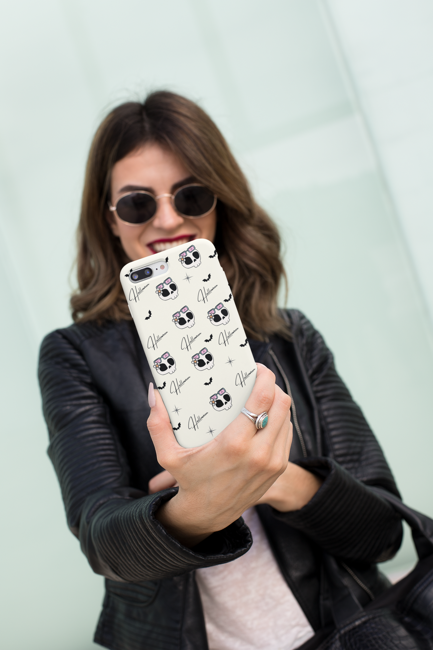 Skeleton Glam Case Phone Case