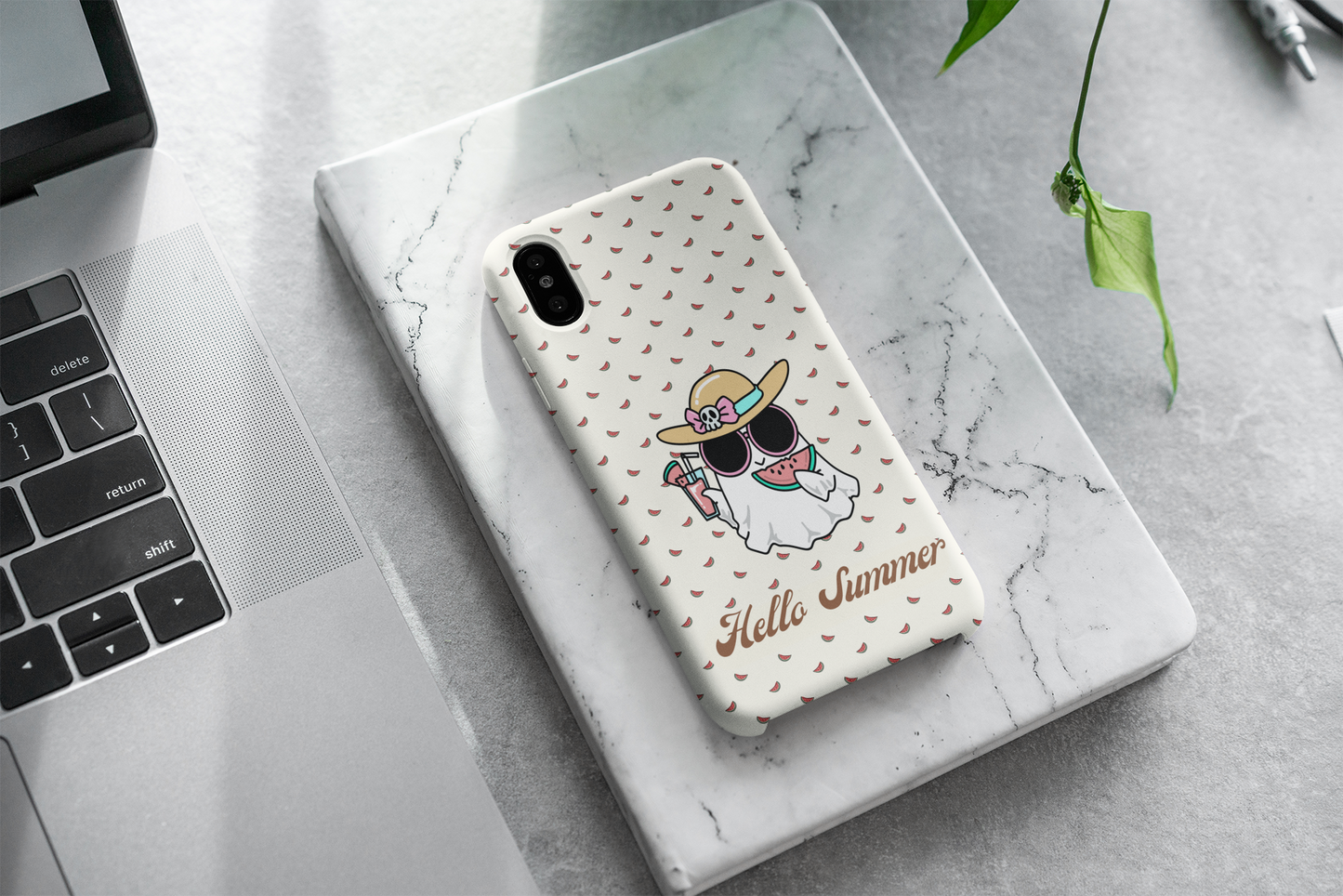 Hello Summer Ghost  Phone Case