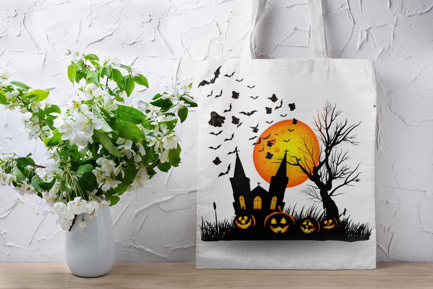 Haunted Home Vibes Tote Bag