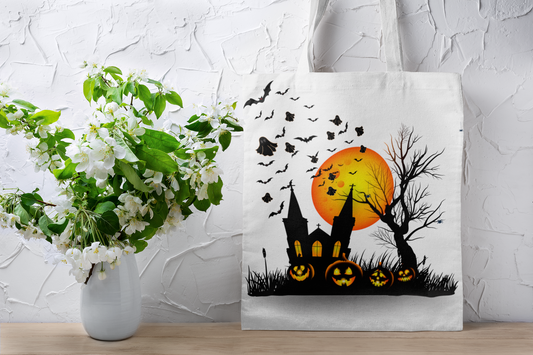 Haunted Home Vibes Tote Bag