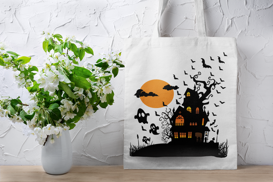 Spooky Home Essentials Tote