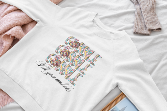 Cute & Comfy Thanksgiving Sweatshirt,Seasonal Sweatshirt, Gobble Gobble Sweatshirt.