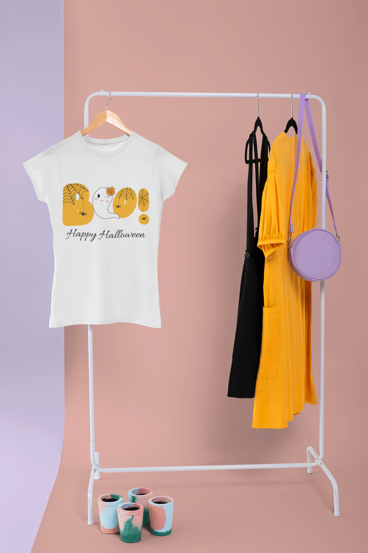 Resting Boo Face – Funny Halloween Tee