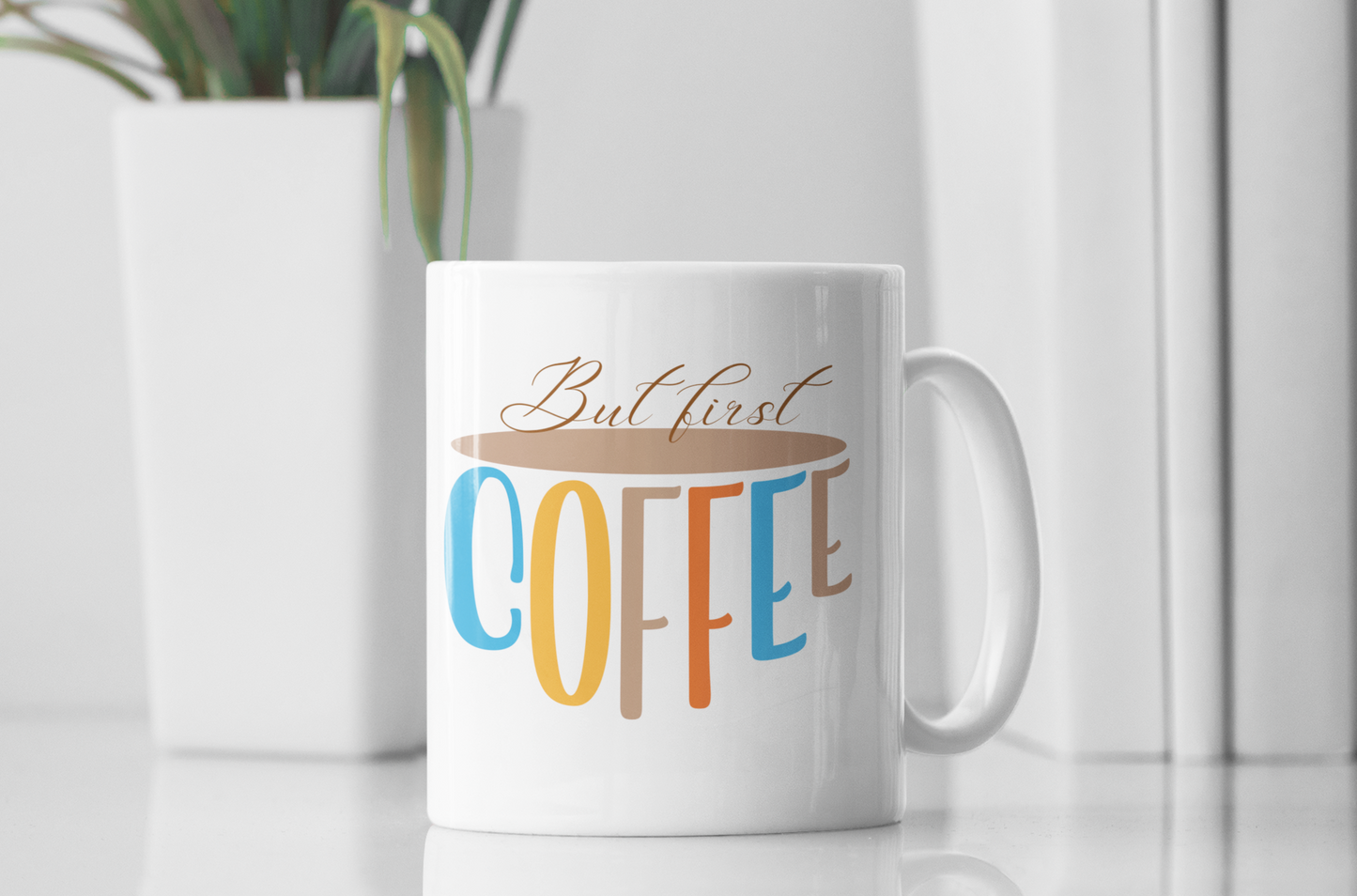 But First Coffee Ceramic Mug