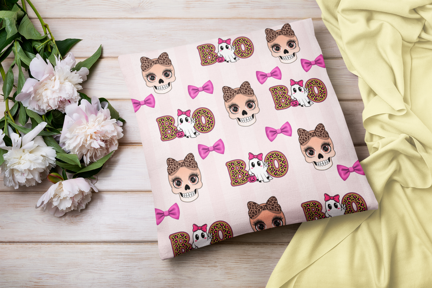 Coquette Ghost Decor Pillowcase