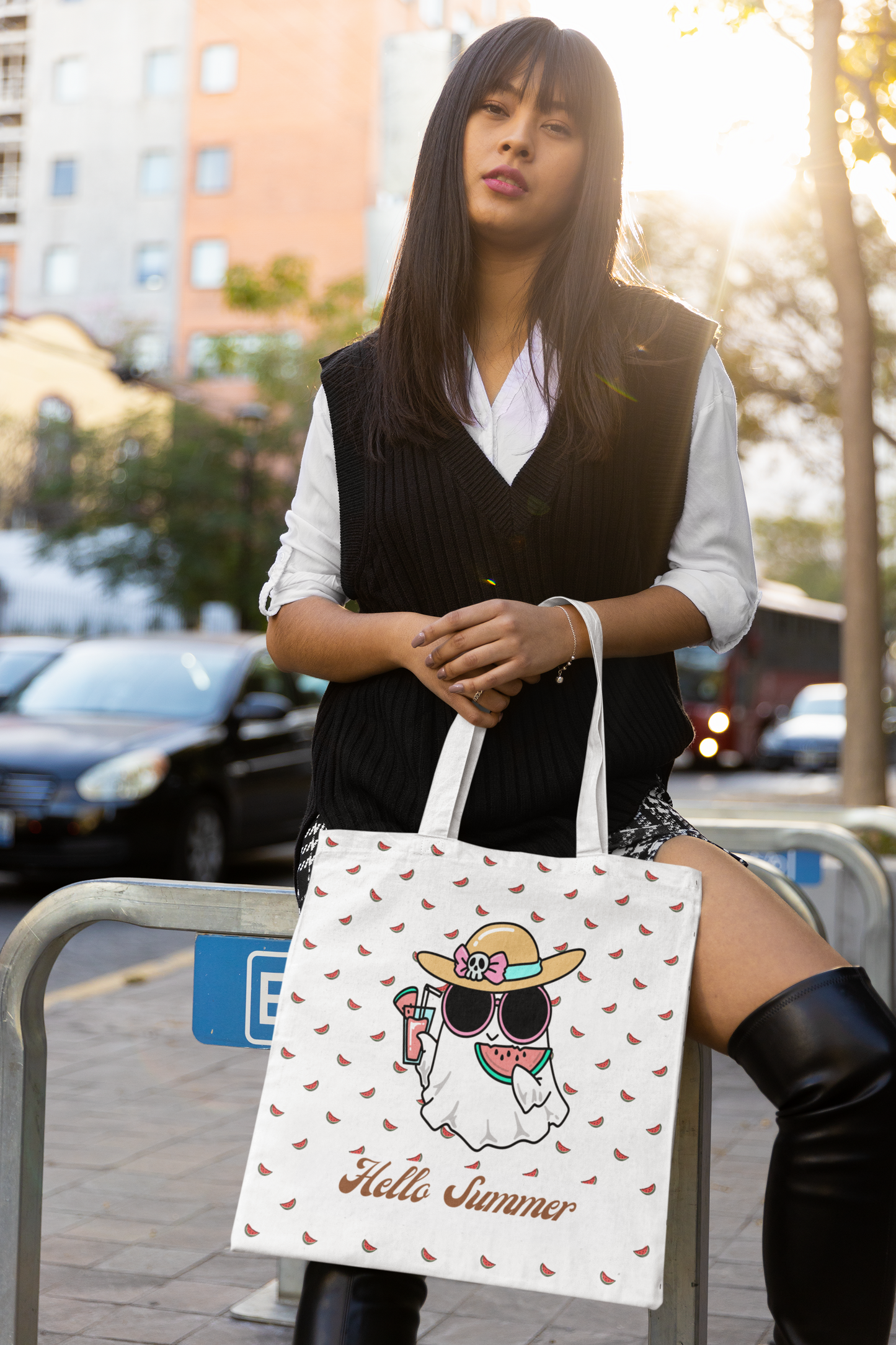 Hello Summer Tote Bag