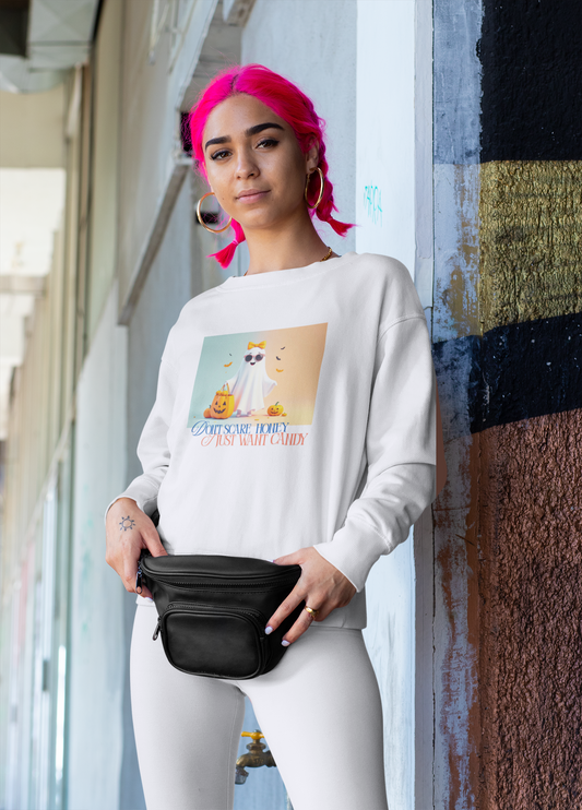 Scary but Cozy Sweatshirt β Perfect for Fall Nights