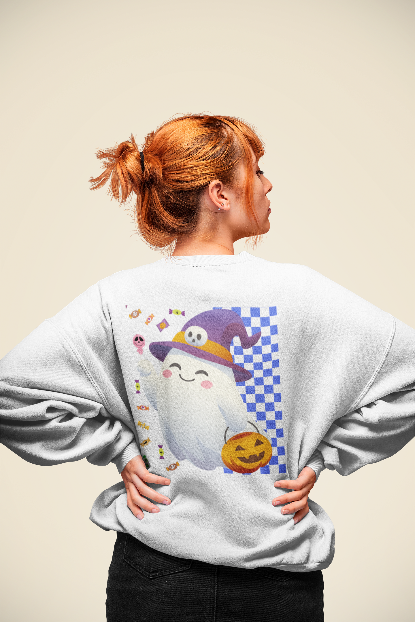 Witchy Boo Sweatshirt – Magical Spooky Vibes