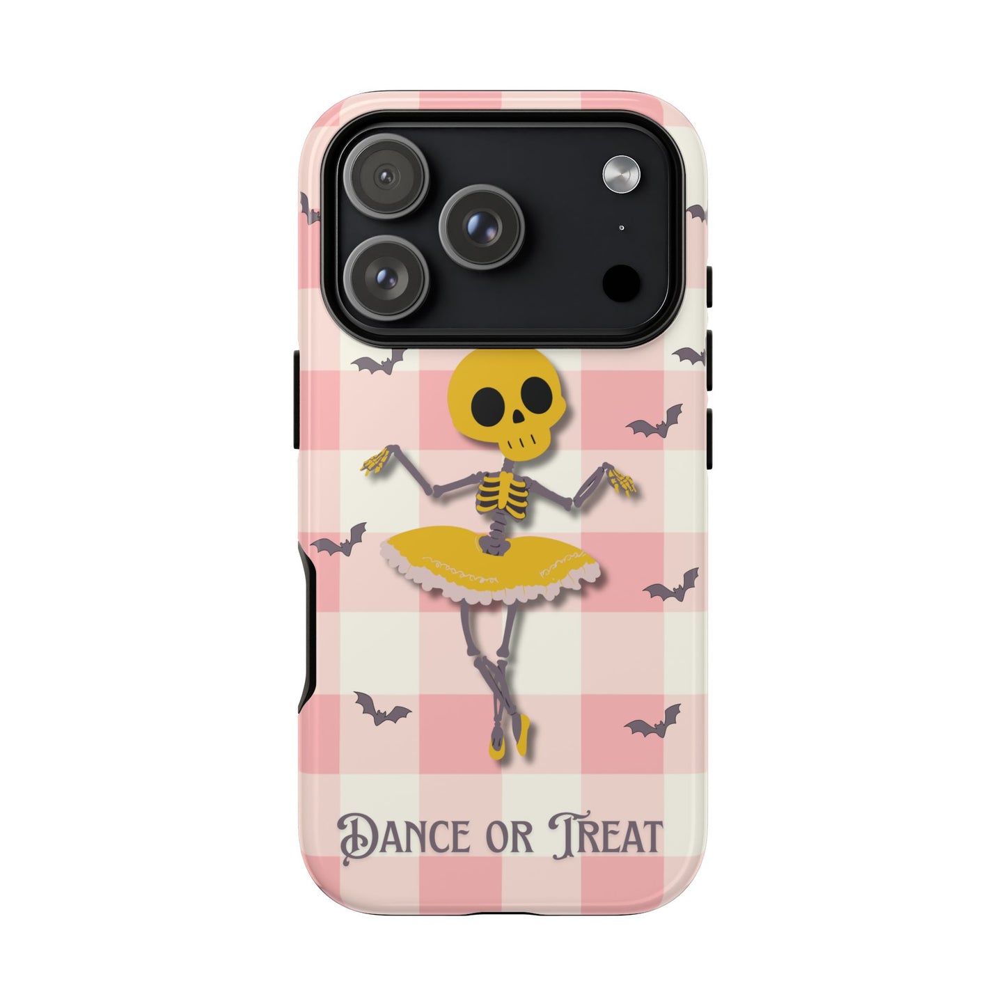 Coquette Skeleton Dance Phone Case