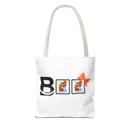 Halloween Coquette Charm Tote Bag