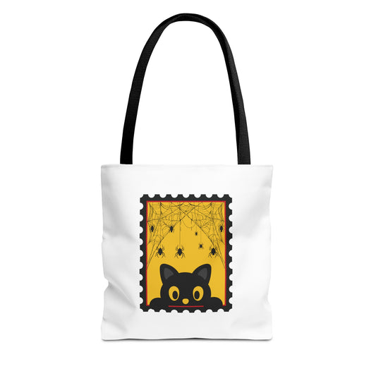 Halloween Cat Tote Bag