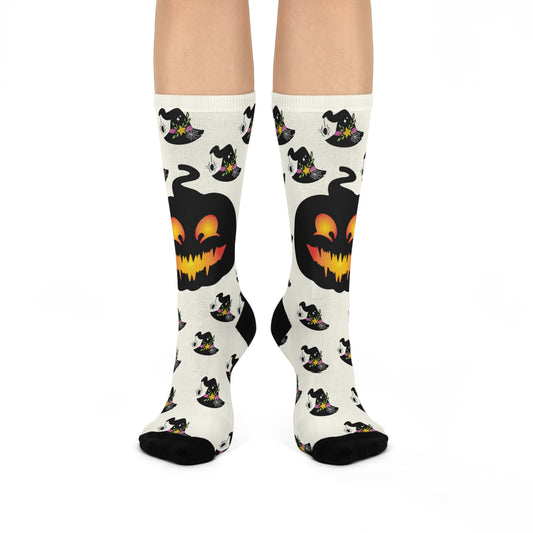 Pumpkin Spice Magic Crew Socks