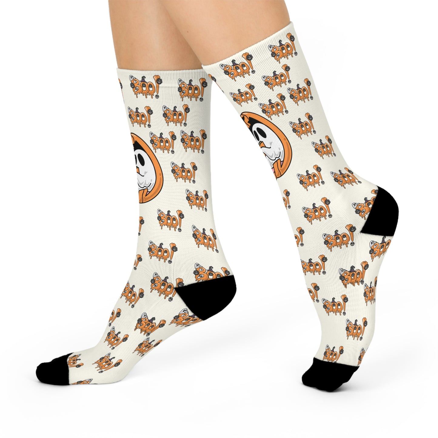 Cozy Pumpkin Season  Crew Socks