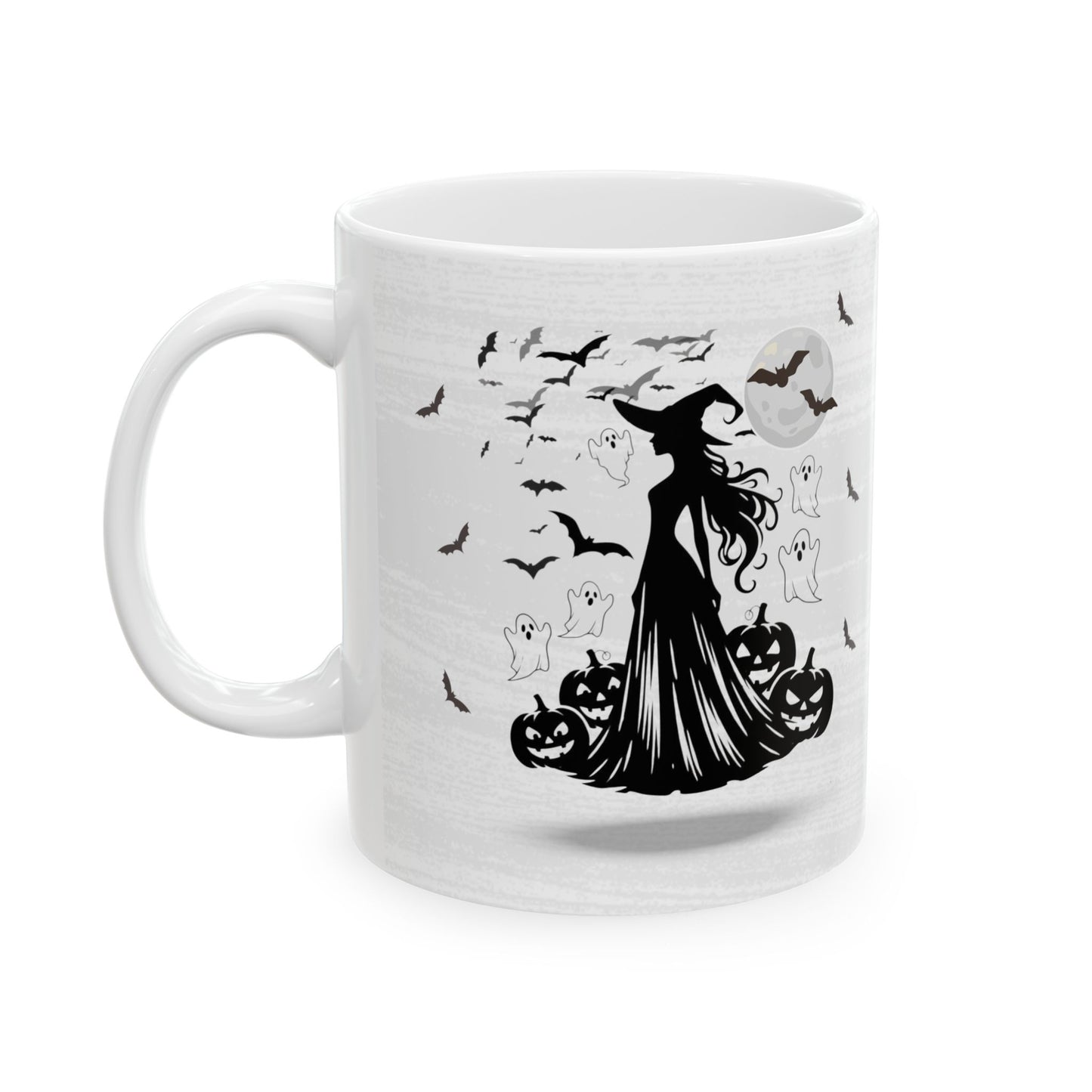 Naughty Little Witch Ceramic Mug, (11oz, 15oz)