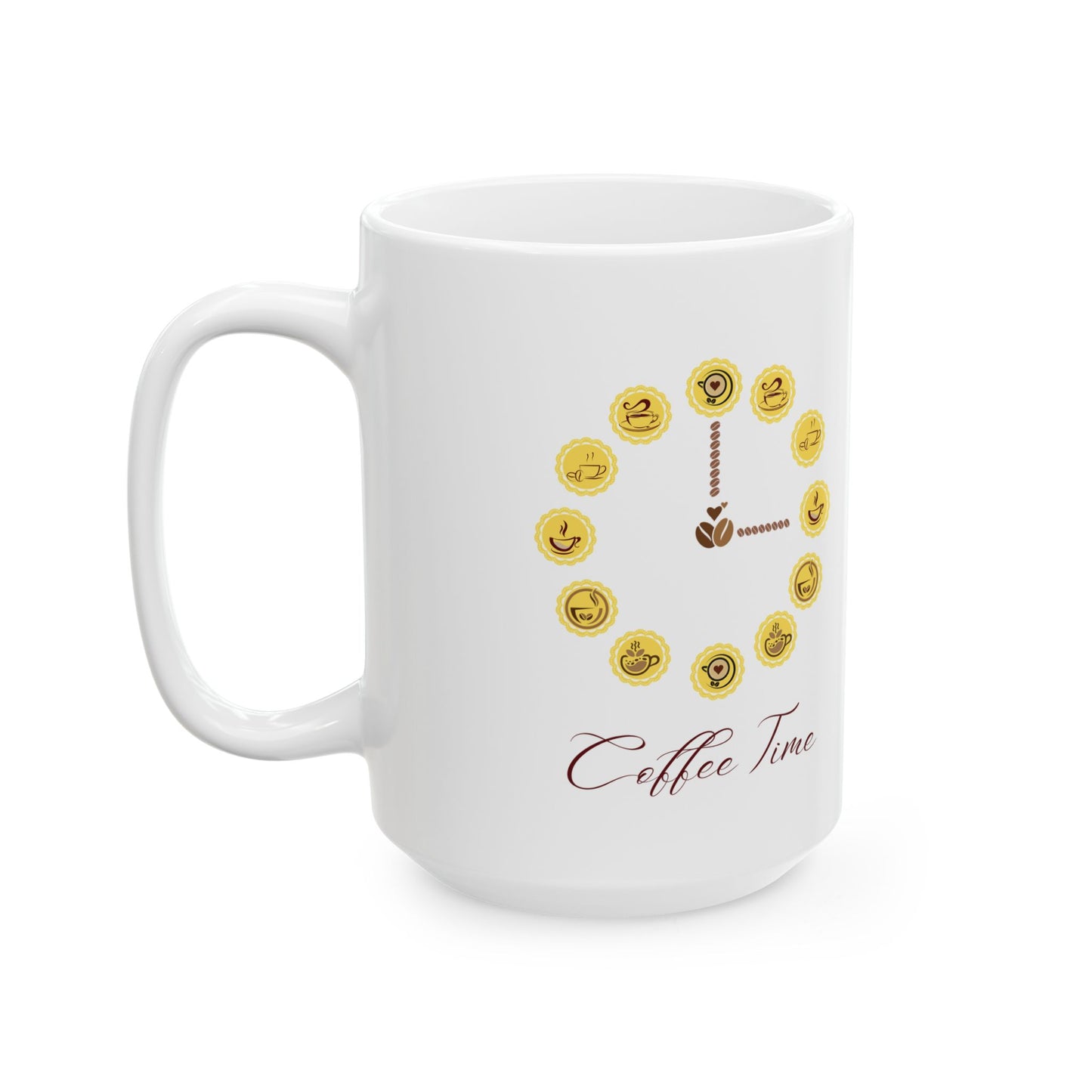 Coffee O’Clock Mug Ceramic Mug