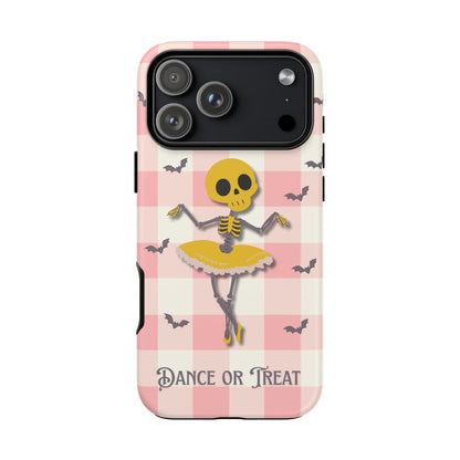 Coquette Skeleton Dance Phone Case