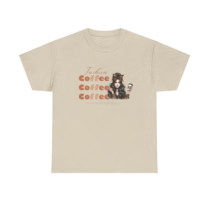 Fashion Girl Coffee T-Shirt”